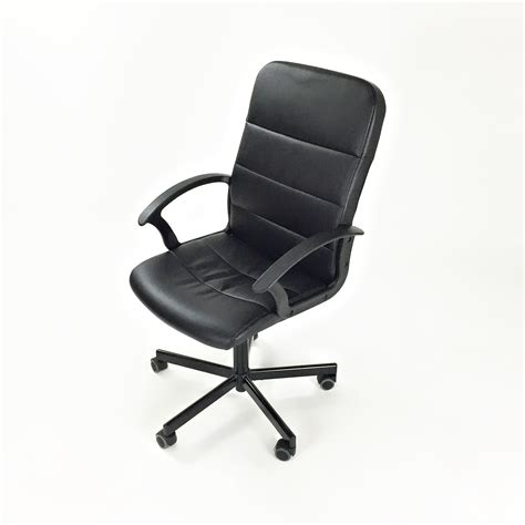 4 black ikea fordable chairs in mint condition for sale. 58% OFF - IKEA Black Office Chair / Chairs