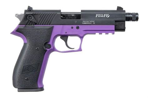 Ati Gsg Firefly Pistol Purple 22lr 49 Threaded Barrel Armify