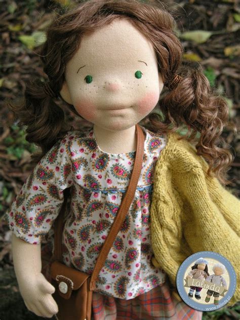 Marysia Natural Fiber Art Doll By Lalinda Pl Art Dolls Waldorf