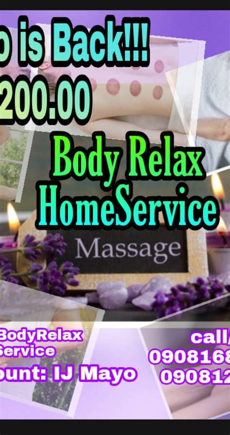 Relax Massage Homeservice Home