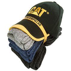 The Caterpillar Contrast Trademark Cap And Sock Gift Set Is Sure To Be