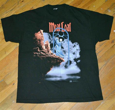 Rip Meatloaf Singer Shirt Rock Concert Tour Band Heavy Cotton Comfort