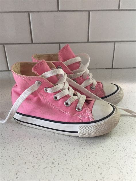 Bubblegum Pink High Top Converse All Stars For Your Toddler These Are