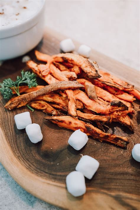We have a favorite condiment for almost everything we eat that doesn't come with its own sauce. Sweet Potato Fries with Marshmallow Sauce- Ninja Foodi ...