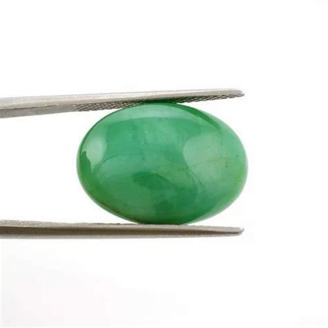 Gempro Certified Emerald Gemstone Aaa Grade 14x10 Mm Faceted Oval 646