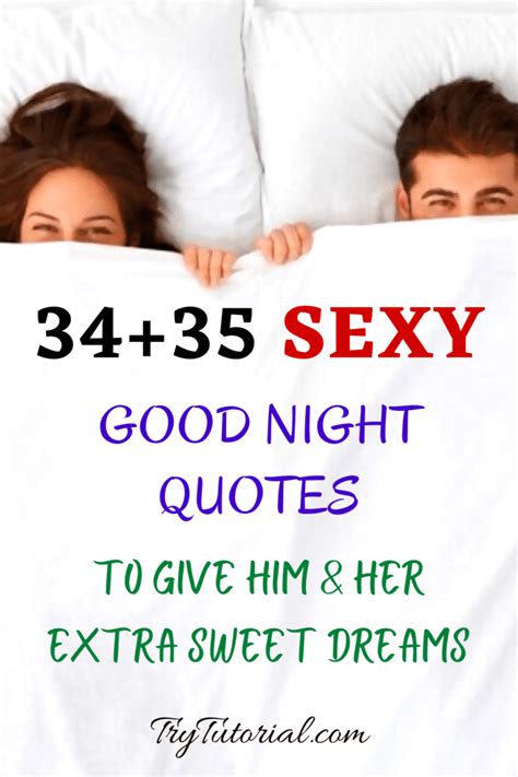 3435 Sexy Good Night Quotes For Him Her Images Wallmost