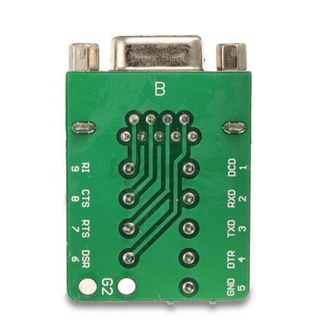 Db9 9 Pin Female Rs 232 Serial Com Port Interface Breakout Board
