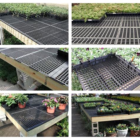 Dura Bench Greenhouse Plastic Bench Tops Hydroponic Grow Trays And Stands