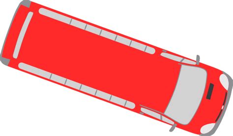 Red Bus Clip Art At Clker Com Vector Clip Art Online Royalty