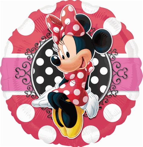 18 Foil Minnie Mouse