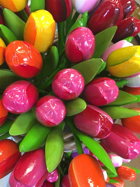 Wooden Tulips Dutch Delicious Bakery