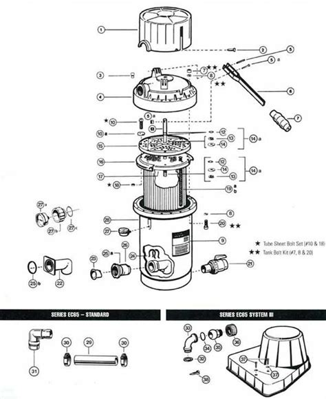 Hayward Filter Parts Diagram Heat Exchanger Spare Parts
