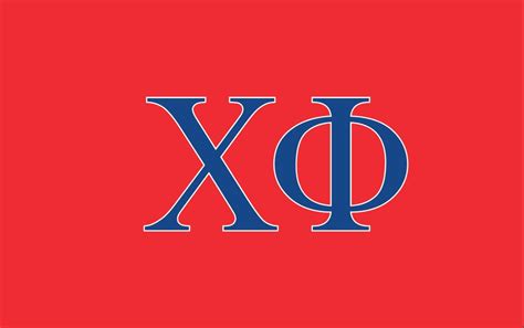 Chi Phi Fraternity Flag Red Brothers And Sisters Greek Store