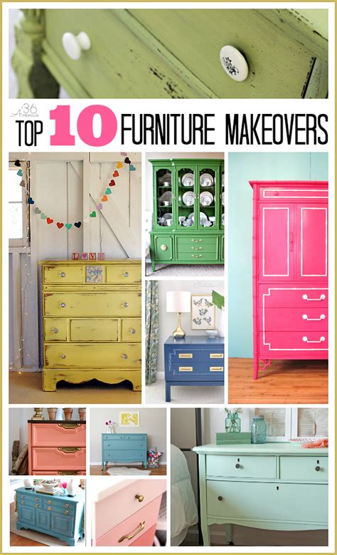 Top 10 Furniture Makeovers At I Love The Color