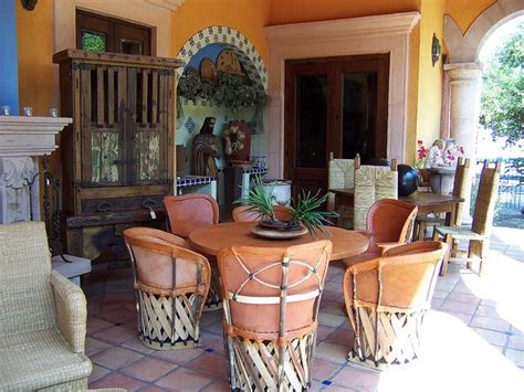 Veranda Mexican Furniture Mexican Home Decor Mexican Dining Room