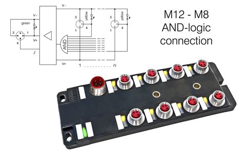 And Logic M12 M8 Connection Amplifier A Photo On