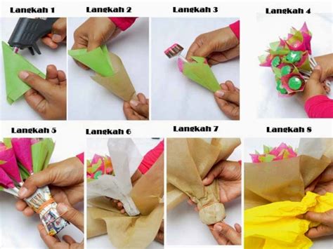 Cara buat gubahan bunga konvo. Mirza Simply Craft : PEMBORONG KERTAS NON WOVEN BOUQUET BUNGA