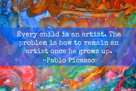 Picasso Quote Artist Picasso
