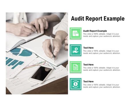 Audit Report Example Ppt Powerpoint Presentation Infographics Themes
