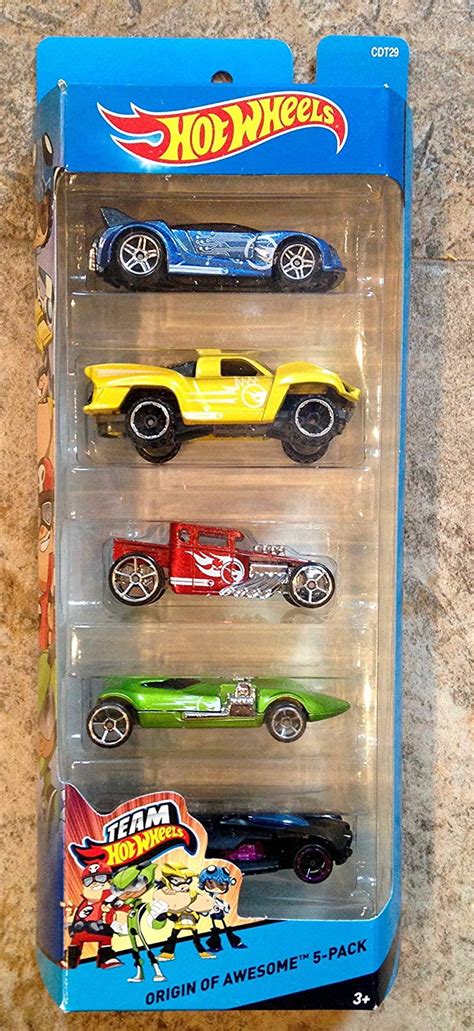 Hot Wheels Origin Of Awesome 5 Pack