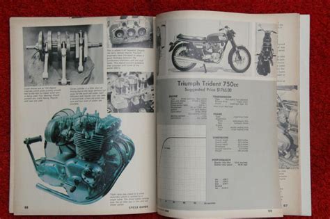 Buy 1969 Triumph T150 Trident Workshop Manual Owners Handbook Parts