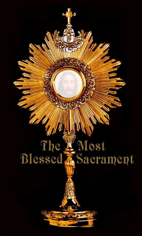 Jesus Is Truly Present In The Holy Eucharist Eucharist Eucharistic