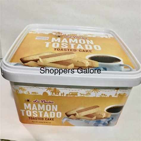 New La Pacita Mamon Tostado Toasted Cake 250g Shopee Philippines