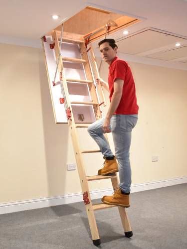 Ramsay Original Section Loft Ladder Ubicaciondepersonascdmxgobmx