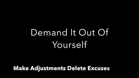 Made Inc Make Adjustments Delete Excuses Incorporated Youtube