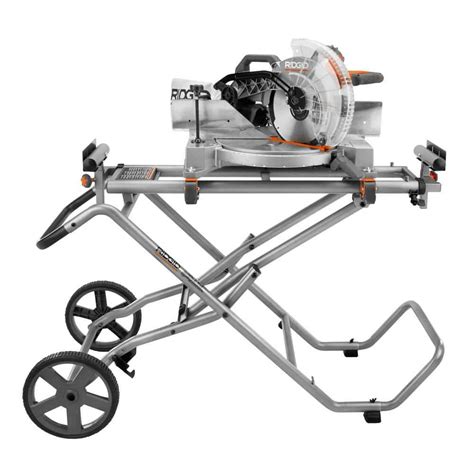 Ridgid Ac9946 R8694b Universal Mobile Miter Saw Stand With Mounting