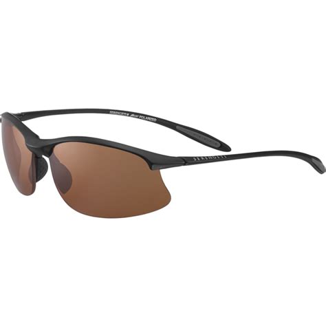 Serengeti Maestrale 7356 Matte Black Sunglasses Unisex