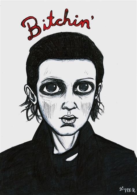 mtv punk eleven stranger things fan art by lizzy sky hancock stranger things fanart eleven