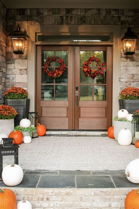 Fall Front Porch Bower Power Fall Front Porch Decor Fall Front