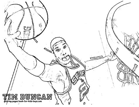 Our printable sheets for coloring in are ideal to brighten your family's day. Big Boss Basketball Coloring Pictures | Basketball Players ...