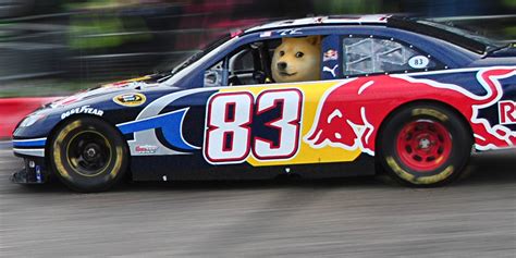 And if you need to add them to your car, go into the paint booth and select decals/stickers, add one and under the sponsor tab you'll have the ones you unlocked to. It happened: Dogecoin is coming to NASCAR | The Daily Dot