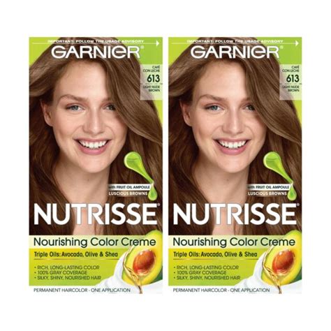 Garnier Nutrisse Nourishing Permanent Hair Color Cream Light Nude