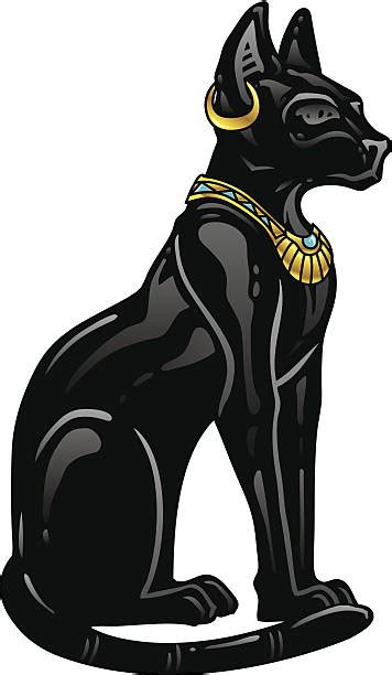 Egyptian Cat Clip Art Vector Images And Illustrations Istock