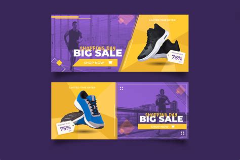 Banner Template Shoes Sale Ui Creative