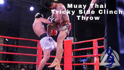 Muay Thai Tricky Side Clinch Throw With Jeff Patterson Youtube