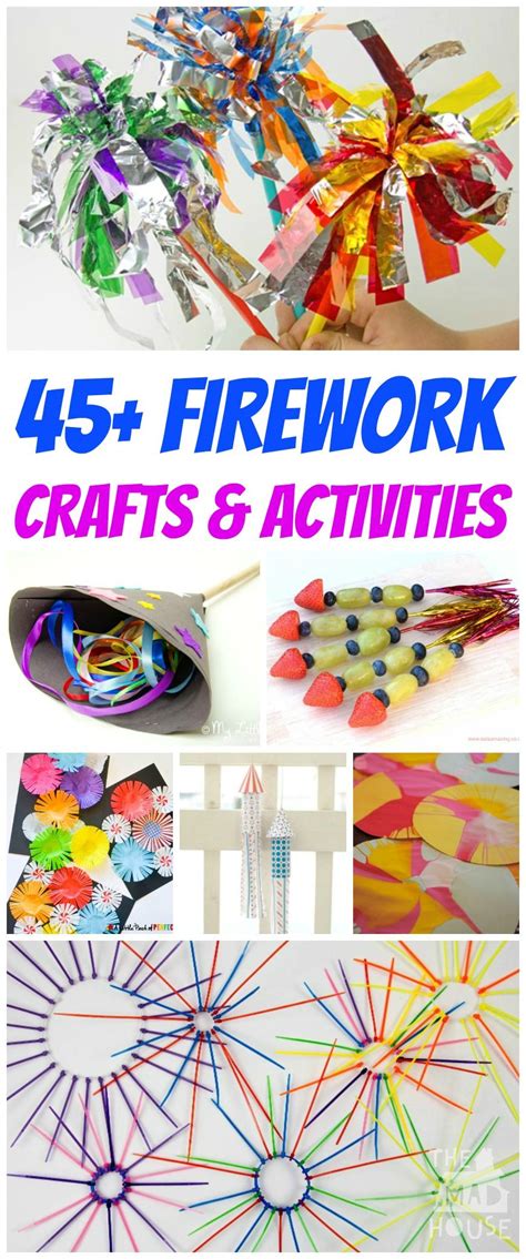 Over 45 Fabulous Firework Craft Ideas Mum In The Madhouse Fireworks