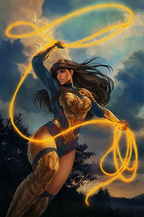 Yara Flor by jasric on DeviantArt | Dc comics art, Wonder woman art, Dc ...