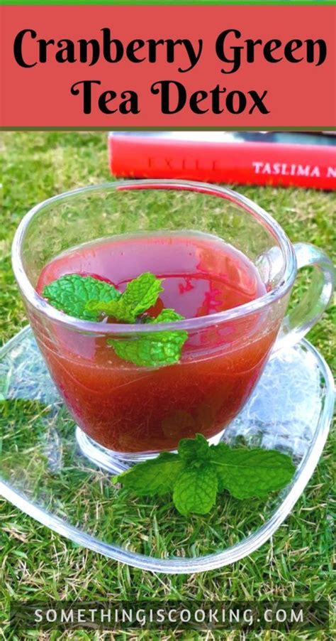 Cranberry Green Tea Detox Recipe Green Tea Detox