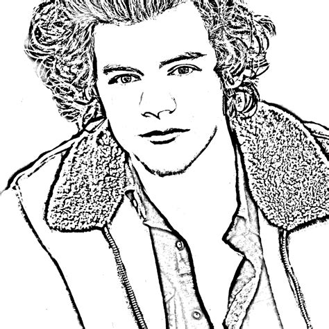 Discover hundreds of ways to save on your favorite products. Harry Styles Coloring Pages - Coloring Home