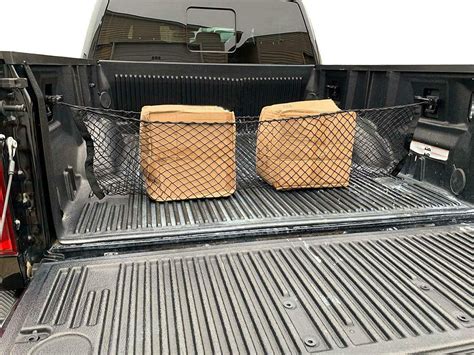 Truck Bed Envelope Style Trunk Mesh Cargo Net For Toyota Tacoma 2005