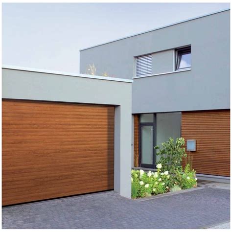 Hormann sectional garage door demonstration. Hörmann Porte de garage enroulable RollMatic Décograin ...