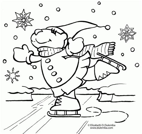 Winter Olympics 2018 Coloring Pages At Free