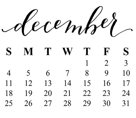 Calendar 0 Photography December 12 Png Download 17251500 Free