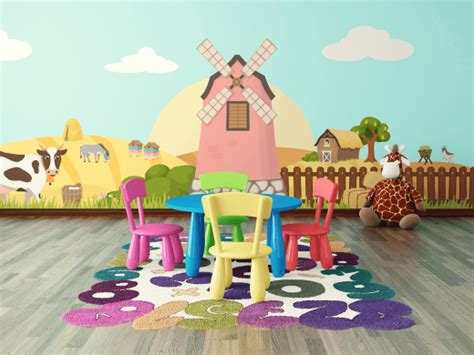 Halloween activities are perfect for kindergarteners and families that want a little fun with their fright. Kindergarten Wall Decoration | GraphicMama
