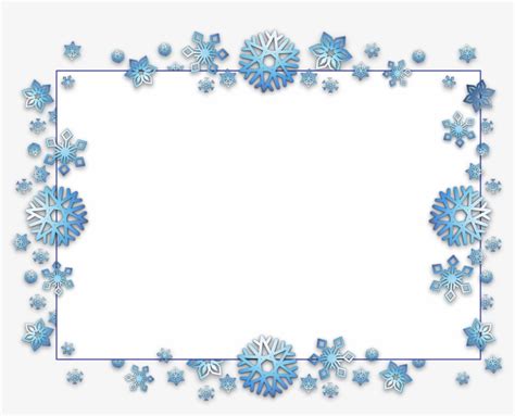 Snow Frame Png And Download Transparent Snow Frame Png Images For Free