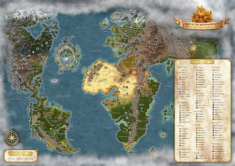 Map Of The Warhammer World 8k Rwarhammerfantasy